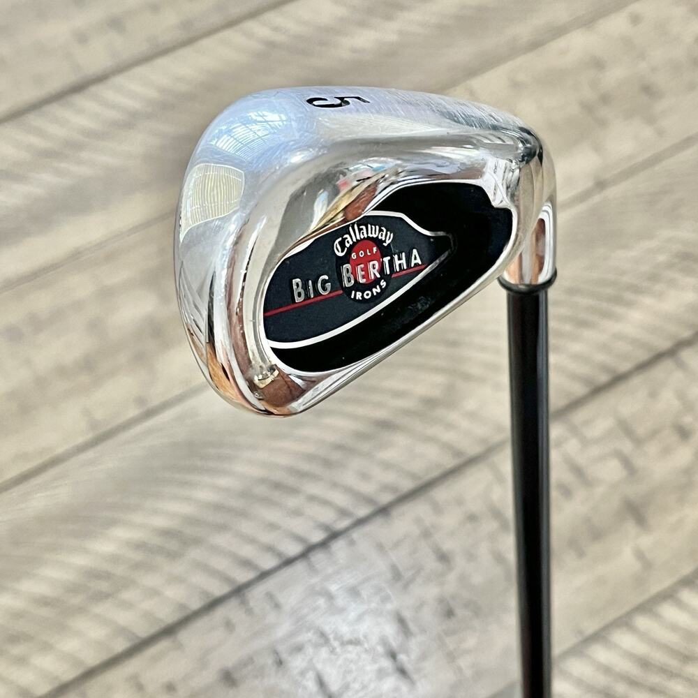 Callaway 2004 Big Bertha Single 5-Iron Graphite Shaft RCH 75i Firm-Flex 38"